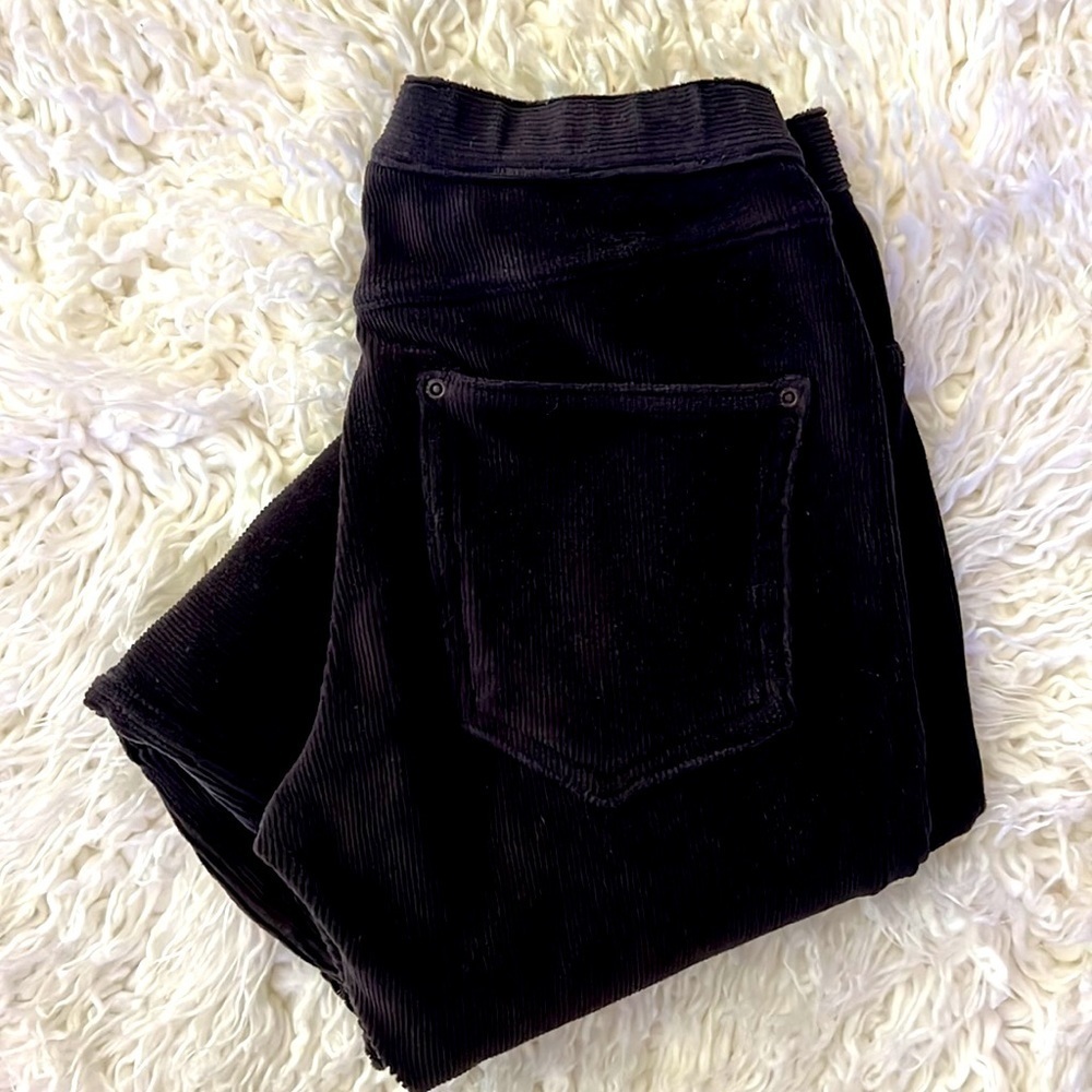 Super Cute & Stretchy Black Soft Corduroy Leggings Sz Xs😍😍